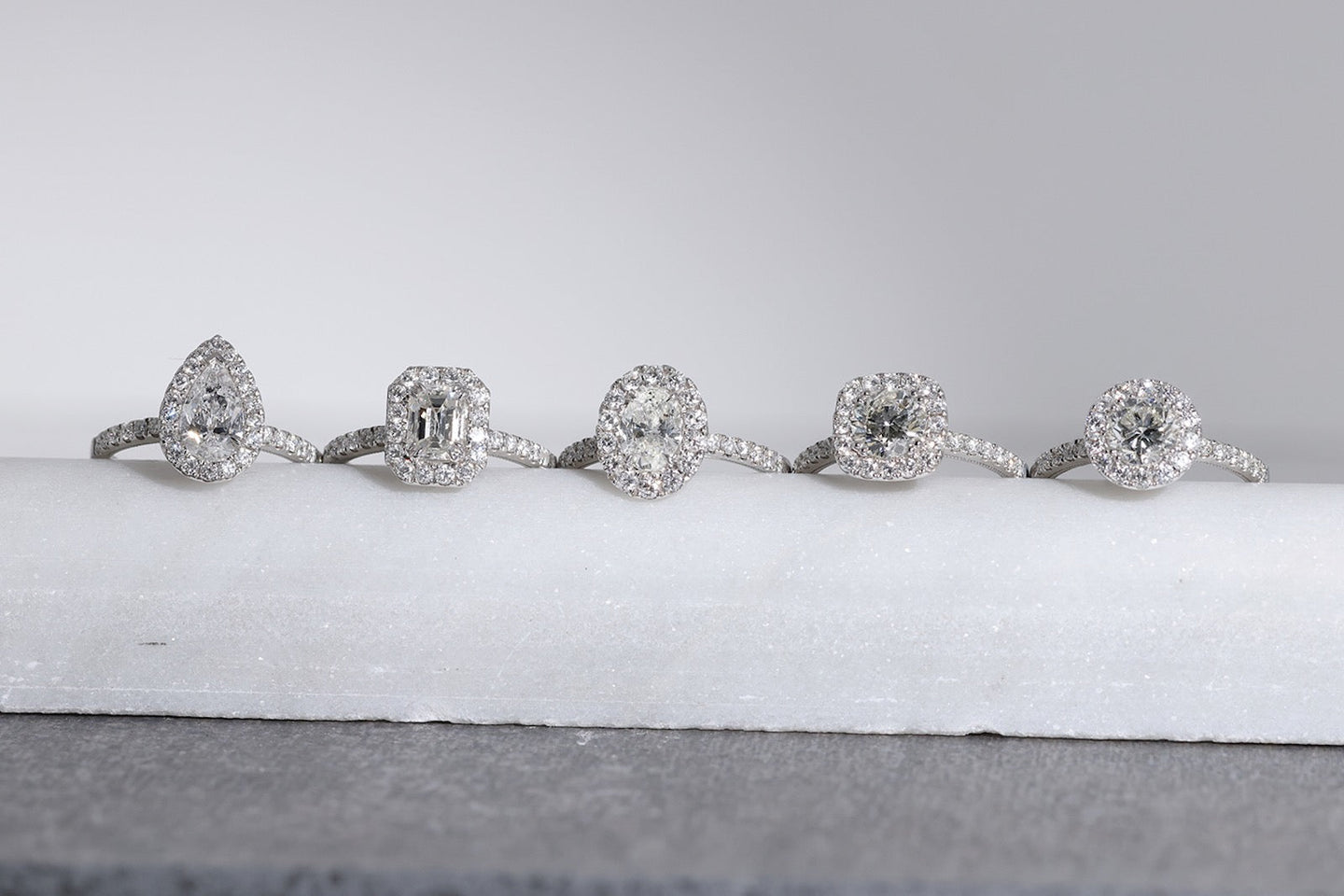 Together Complete The Together Complete Collection by MK Diamonds features mountings that are created specifically for the center diamond showcased in that individual piece because no two diamonds are exactly alike.