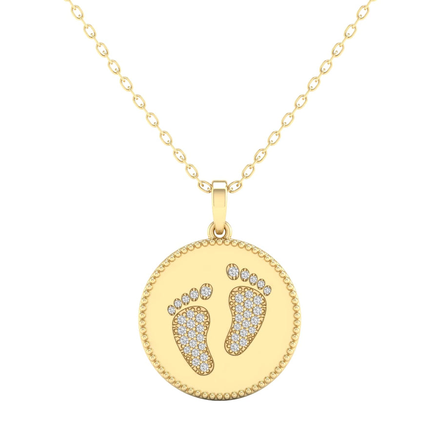 Footprints of Love Necklace