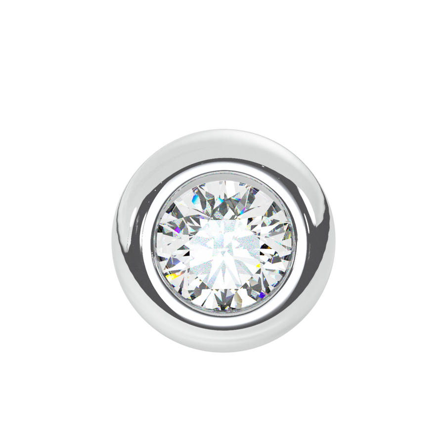 April Birth Stone Diamond Charm