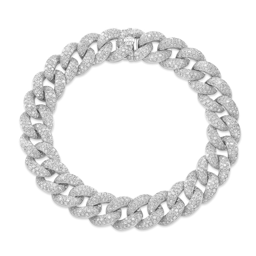 Diamond Large Link Bracelet