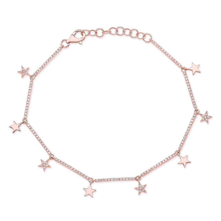 Dainty Star Charm Bracelet