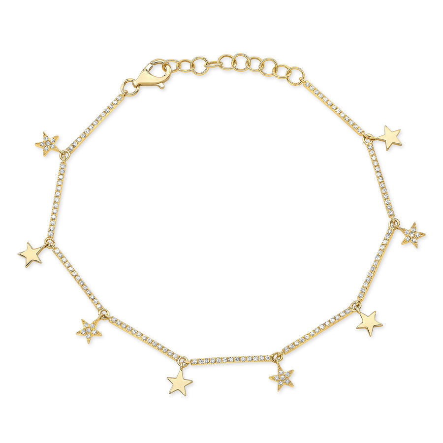 Dainty Star Charm Bracelet