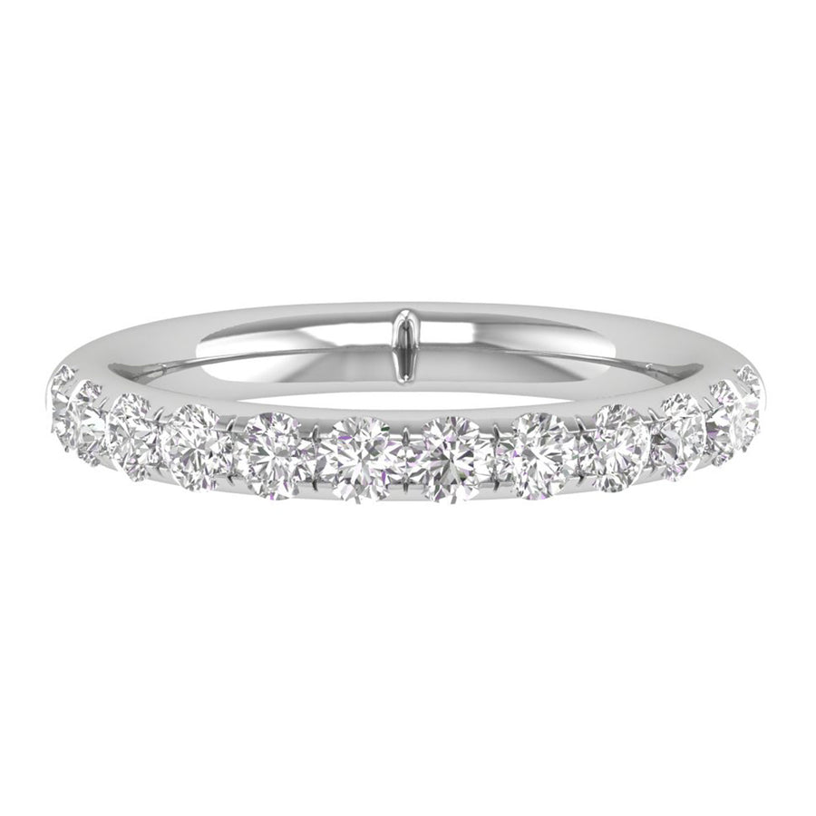 1 CTW COLORLESS FLAWLESS WEDDING BAND