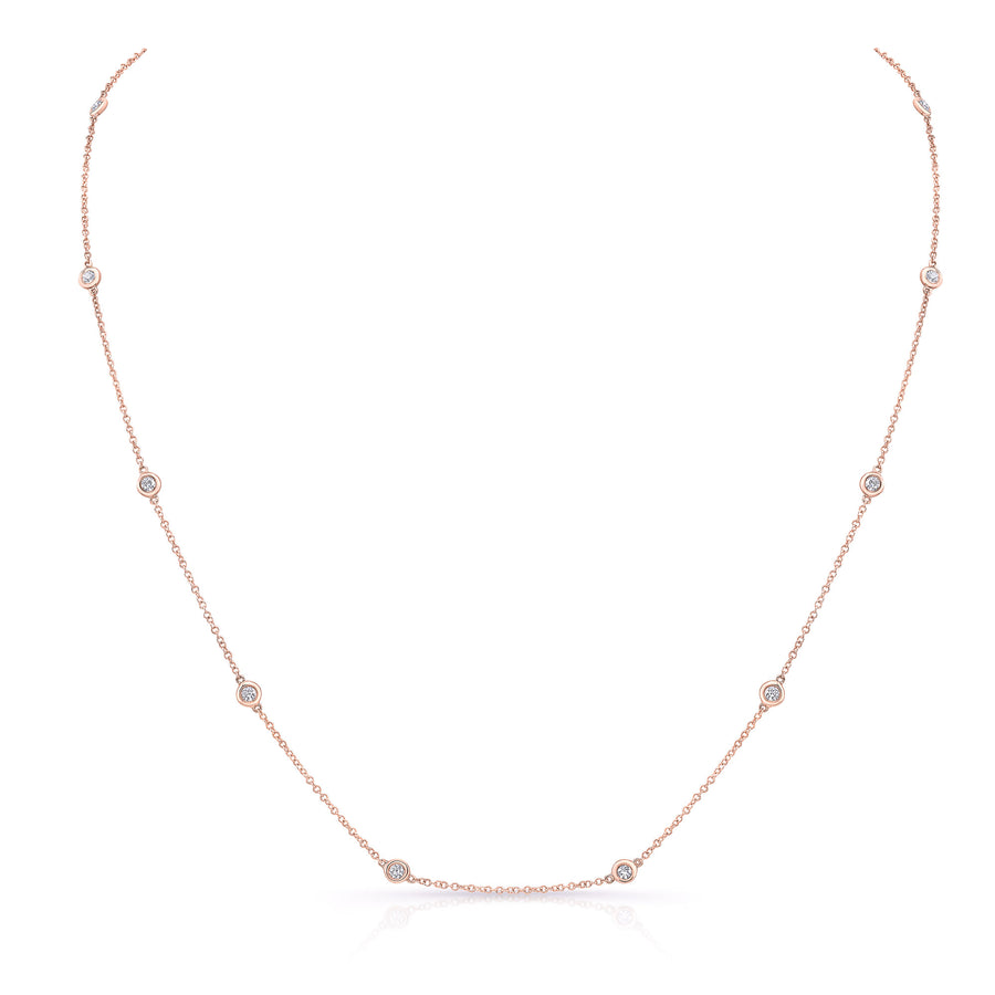 1/2 Ct Diamonds By The Yard Necklace