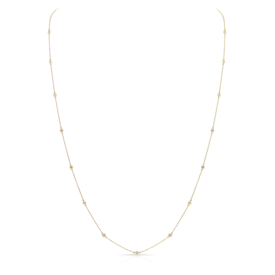 1.00 Ct Diamonds By The Yard Necklace
