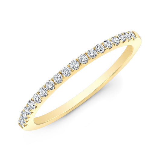 Pave Stackable Wedding Band